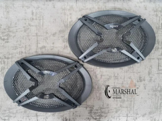قاب اسپیکر خودرو بیضی طرح سونی بسته ۲ عددی
